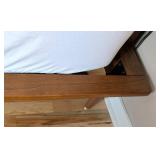 MB - Scandinavian Design Hendrick King Bed Frame - King Size Upholstered Headboard MB - Scandinavian Design Hendrick King Bed Frame - King Size Upholstered Headboard