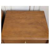 MB - Hendrick Teak Nightstands - Scandinavian Design, 2-Drawer Pair MB - Hendrick Teak Nightstands - Scandinavian Design, 2-Drawer Pair