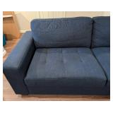 LL - Thomasville Navy Blue Sectional Sofa LL - Thomasville Navy Blue Sectional Sofa