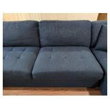LL - Thomasville Navy Blue Sectional Sofa LL - Thomasville Navy Blue Sectional Sofa