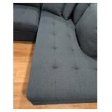 LL - Thomasville Navy Blue Sectional Sofa LL - Thomasville Navy Blue Sectional Sofa