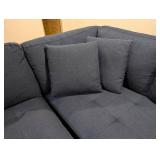 LL - Thomasville Navy Blue Sectional Sofa LL - Thomasville Navy Blue Sectional Sofa