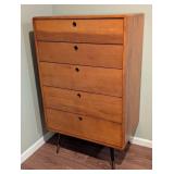 LL - Scandinavian Designs Lanson High Chest - 5-Drawer Dresser LL - Scandinavian Designs Lanson High Chest - 5-Drawer Dresser