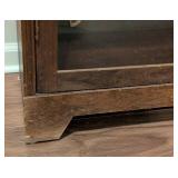 LL - Vintage Wood & Glass Display Cabinet LL - Vintage Wood & Glass Display Cabinet