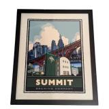 LL - Summit Brewing Company Framed Print Vintage Beer Ad Art LL - Summit Brewing Company Framed Print Vintage Beer Ad Art