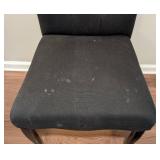 LL - Black Tufted Upholstered Side Chair LL - Black Tufted Upholstered Side Chair