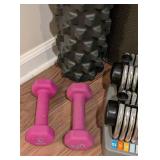 LL - Assorted Yoga Mats, Foam Rollers, Blocks & Dumbbells LL - Assorted Yoga Mats, Foam Rollers, Blocks & Dumbbells