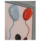 UL - Stone & Sea Glass Art - Framed 8x10 UL - Stone & Sea Glass Art - Framed 8x10