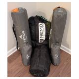 LL - Camping/Backpacking Set - 2 Sleeping Bags, 2 Sleeping Pads, and 2 Pillows LL - Camping/Backpacking Set - 2 Sleeping Bags, 2 Sleeping Pads, and 2 Pillows