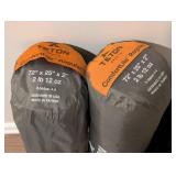 LL - Camping/Backpacking Set - 2 Sleeping Bags, 2 Sleeping Pads, and 2 Pillows LL - Camping/Backpacking Set - 2 Sleeping Bags, 2 Sleeping Pads, and 2 Pillows