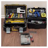 LL - Stanley FatMax Dual-Box Toolbox Set - Hand Tools & Husky Screwdriver/Bit Kit LL - Stanley FatMax Dual-Box Toolbox Set - Hand Tools & Husky Screwdriver/Bit Kit