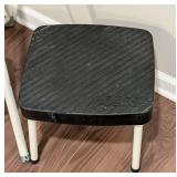 LL - Cosco 2-Step Folding Ladder & 2 Black Plastic Step Stools - 3-Piece Set LL - Cosco 2-Step Folding Ladder & 2 Black Plastic Step Stools - 3-Piece Set