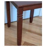 UL - Solid Wood Side Table - Dark Brown Finish UL - Solid Wood Side Table - Dark Brown Finish