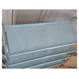 MB - 4-Tier Fabric Shoe Organizer Rack, Metal Frame MB - 4-Tier Fabric Shoe Organizer Rack, Metal Frame