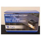 LL - Solpex Solar Powered Deck Light 16-Pack - Patio, Deck & Garden LL - Solpex Solar Powered Deck Light 16-Pack - Patio, Deck & Garden