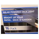 LL - Solpex Solar Powered Deck Light 16-Pack - Patio, Deck & Garden LL - Solpex Solar Powered Deck Light 16-Pack - Patio, Deck & Garden