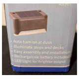 LL - Solpex Solar Powered Deck Light 16-Pack - Patio, Deck & Garden LL - Solpex Solar Powered Deck Light 16-Pack - Patio, Deck & Garden