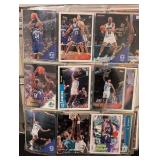 LL - Basketball Collectors Trading Cards Binder - 55-Page Book with Mostly Full Pages LL - Basketball Collectors Trading Cards Binder - 55-Page Book with Mostly Full Pages
