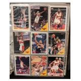 LL - Basketball Collectors Trading Cards Binder - 55-Page Book with Mostly Full Pages LL - Basketball Collectors Trading Cards Binder - 55-Page Book with Mostly Full Pages