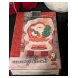 LL - Santa & Snowman Christmas Decor Set - 18-Inch Snowman Centerpiece & Salt & Pepper Shakers LL - Santa & Snowman Christmas Decor Set - 18-Inch Snowman Centerpiece & Salt & Pepper Shakers