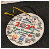 LL - Glass Jellyfish Ornament - BB-8 Hallmark Ornament - Red Telephone Booth - Skeleton Santa Duo - Ruth Bader Ginsburg Disc - 2020 Remember Disc - 6-Piece Set LL - Glass Jellyfish Ornament - BB-8 Hallmark Ornament - Red Telephone Booth - Skeleton Santa Duo - Ruth Bader Ginsburg Disc - 2020 Remember Disc - 6-Piece Set