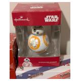 LL - Glass Jellyfish Ornament - BB-8 Hallmark Ornament - Red Telephone Booth - Skeleton Santa Duo - Ruth Bader Ginsburg Disc - 2020 Remember Disc - 6-Piece Set LL - Glass Jellyfish Ornament - BB-8 Hallmark Ornament - Red Telephone Booth - Skeleton Santa Duo - Ruth Bader Ginsburg Disc - 2020 Remember Disc - 6-Piece Set