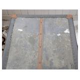 P - Vintage Trunk Coffee Table , Riveted Edges P - Vintage Trunk Coffee Table , Riveted Edges