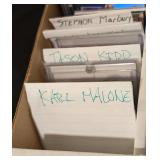 K - Assorted NBA Basketball Cards - Karl Malone, Vince Carter, Tim Duncan, Scottie Pippen K - Assorted NBA Basketball Cards - Karl Malone, Vince Carter, Tim Duncan, Scottie Pippen