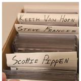 K - Assorted NBA Basketball Cards - Karl Malone, Vince Carter, Tim Duncan, Scottie Pippen K - Assorted NBA Basketball Cards - Karl Malone, Vince Carter, Tim Duncan, Scottie Pippen