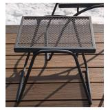 BY - Three Metal Patio Side Tables (Lot of 3) BY - Three Metal Patio Side Tables (Lot of 3)