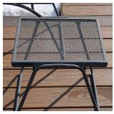 BY - Three Metal Patio Side Tables (Lot of 3) BY - Three Metal Patio Side Tables (Lot of 3)