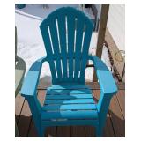 BY - Plastic Adirondack Chairs (Lot of 5) - Outdoor Patio Set BY - Plastic Adirondack Chairs (Lot of 5) - Outdoor Patio Set