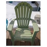 BY - Plastic Adirondack Chairs (Lot of 5) - Outdoor Patio Set BY - Plastic Adirondack Chairs (Lot of 5) - Outdoor Patio Set