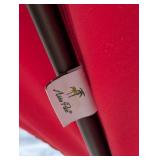 BY - 9' Red Patio Umbrella - Outdoor Deck/Patio Shade, Fading Fabric BY - 9' Red Patio Umbrella - Outdoor Deck/Patio Shade, Fading Fabric
