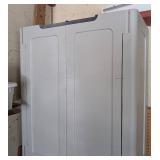 G - Plastic Storage Cabinet - 30W x 18D x 71H - Light Gray G - Plastic Storage Cabinet - 30W x 18D x 71H - Light Gray