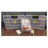 LL - Stanley 2-Pack Portable Hardware Organizers with Nails, Screws & Electrical Caps LL - Stanley 2-Pack Portable Hardware Organizers with Nails, Screws & Electrical Caps