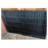 G - Metal Wire Pet Kennel 42 x 28 in Black Dog Crate G - Metal Wire Pet Kennel 42 x 28 in Black Dog Crate