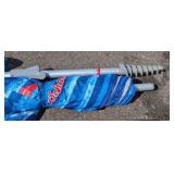 G - Tommy Bahama Beach Umbrella (2) & AmSun Beach Umbrella (1) - Blue Tropical Print G - Tommy Bahama Beach Umbrella (2) & AmSun Beach Umbrella (1) - Blue Tropical Print