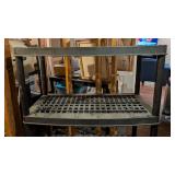 LL - Plastic Storage Shelf - 4-Tier, 36 x 16 x 56 in, Black LL - Plastic Storage Shelf - 4-Tier, 36 x 16 x 56 in, Black