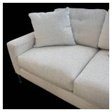 LR - Scandinavian Designs Cameron II Sofa with Chaise Lounge - Dover Natural LR - Scandinavian Designs Cameron II Sofa with Chaise Lounge - Dover Natural