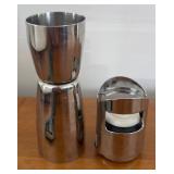 LR - Pottery Barn Windsor Lazy Susan with Assorted Barware LR - Pottery Barn Windsor Lazy Susan with Assorted Barware