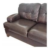 LR - Brown Leather Sofa LR - Brown Leather Sofa