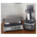 K - Cuisinart Griddler Deluxe & Food Processor K - Cuisinart Griddler Deluxe & Food Processor