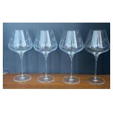 LR - Four Le Creuset Stemmed Glasses LR - Four Le Creuset Stemmed Glasses