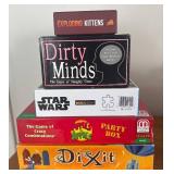 BR1 - Board Games Bundle: Exploding Kittens, Dirty Minds, UNO, Dixit, Five Crowns and More BR1 - Board Games Bundle: Exploding Kittens, Dirty Minds, UNO, Dixit, Five Crowns and More