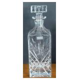LR - Godinger Dublin Collection Crystal Decanter with 4 Lowball Glasses LR - Godinger Dublin Collection Crystal Decanter with 4 Lowball Glasses