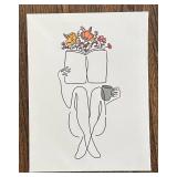LR - Ciipaitorn Minimalist Abstract Woman Figure Print LR - Ciipaitorn Minimalist Abstract Woman Figure Print