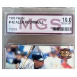 K - Pacific 1995 #42 Alex Rodriguez Baseball Card - Gem Mint 10 K - Pacific 1995 #42 Alex Rodriguez Baseball Card - Gem Mint 10