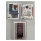 K - Three Michael Jordan Basketball Cards K - Three Michael Jordan Basketball Cards