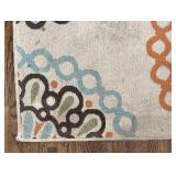 K - Safavieh Veranda Indoor/Outdoor Rug in Cream Terracotta Circular Medallions K - Safavieh Veranda Indoor/Outdoor Rug in Cream Terracotta Circular Medallions